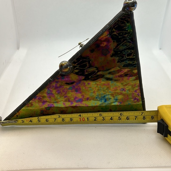 Stained Glass Desk Clock - Picture 7 of 7